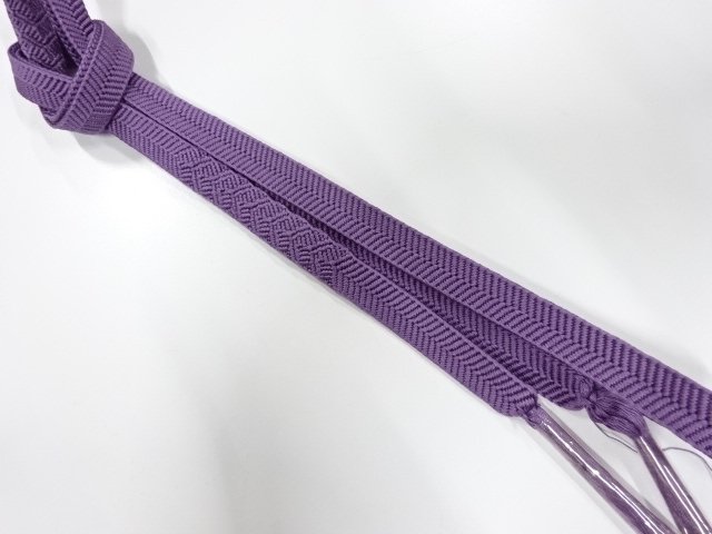 未使用品　正絹　手組帯締め